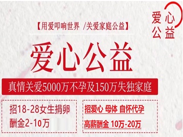 资源捐卵助孕生子 爱心志愿者招募
